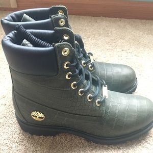 Timberland sample reptile gator green limited 6in